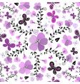 Floral pattern vector image