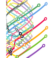 Computer network vector image