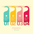 Modern soft color Design template vector image