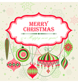 Christmas background with place for text vector image