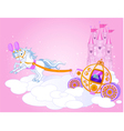 Fairy tale carriage vector image