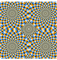 Optical effect of movement Optical effect of movement vector image