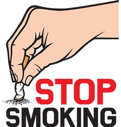 Stop smoking Stop smoking vector image