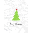 Xmas postcard vector image
