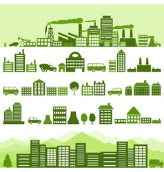 House icons House icons vector image
