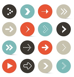 Arrow icon vector image