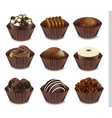 Chocolates vector image