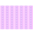 Heart background vector image
