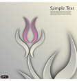 Flower vector image