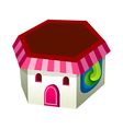 A view of house vector image