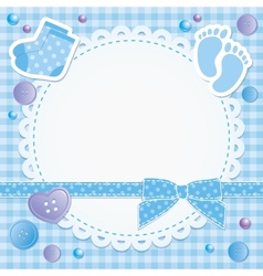 Baby frame vector image