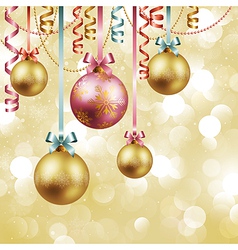 Christmas vintage background Christmas vintage background vector image