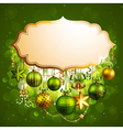Beautiful christmas background vector image