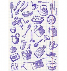 Kitchen vector image