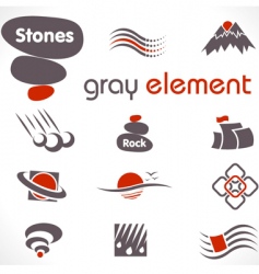 Design elements vector image