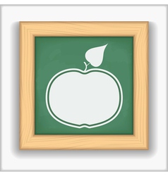 Apple Icon Apple Icon vector image