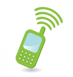 Telephone vector image