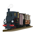 Train vector image