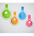 Infographic template business vector image