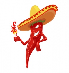 Chili vector image