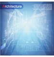 Urban Blueprint vector image