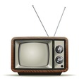 Old TV vector image