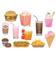 The set of of the different vector image