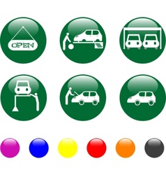 Car service vector image