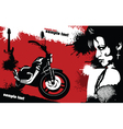 Grunge Music background vector image