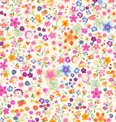 Ditsy flowers vector image