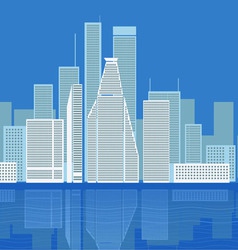 Cityscape vector image