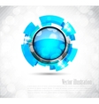 Abstract blue background vector image