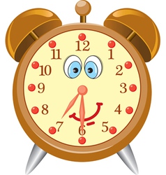 Clock alarm vector image