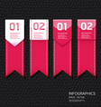 Leather pink color Design template vector image