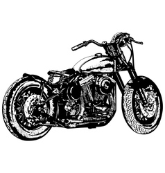 Motorcycle 3 vector image