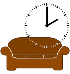Nap time vector image