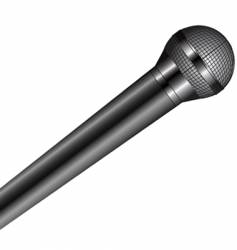 Microphone vector image