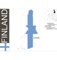 Finland vector image