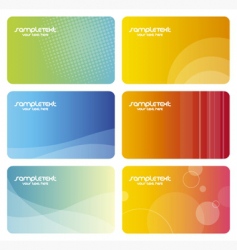 Identity card vector image