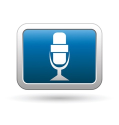 Microphone icon vector image