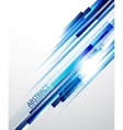 Straight blue lines background vector image