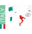 Italy vector image