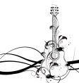 Guitar vector image