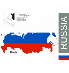 Russia vector image
