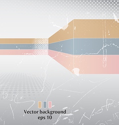 Grunge poster vector image