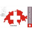 Switzerland vector image
