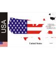 Usa vector image