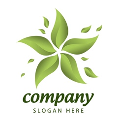 Forest management logo vector image