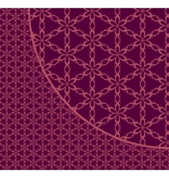 Vintage seamless pattern vector image