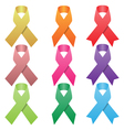 Awareness Ribbons vector image